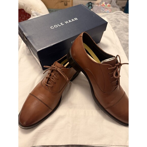 Cole Haan Other - NWOT Cole Haan Hawthorne Cap Toe Oxford Size US 9.5 Men’s Leather Dress Shoe